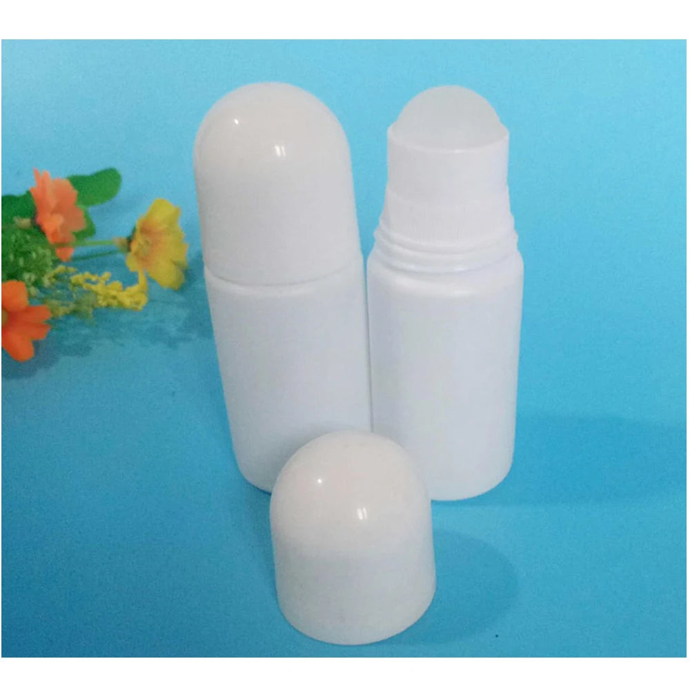 Plastic 50ml Refillable Roller Bottle