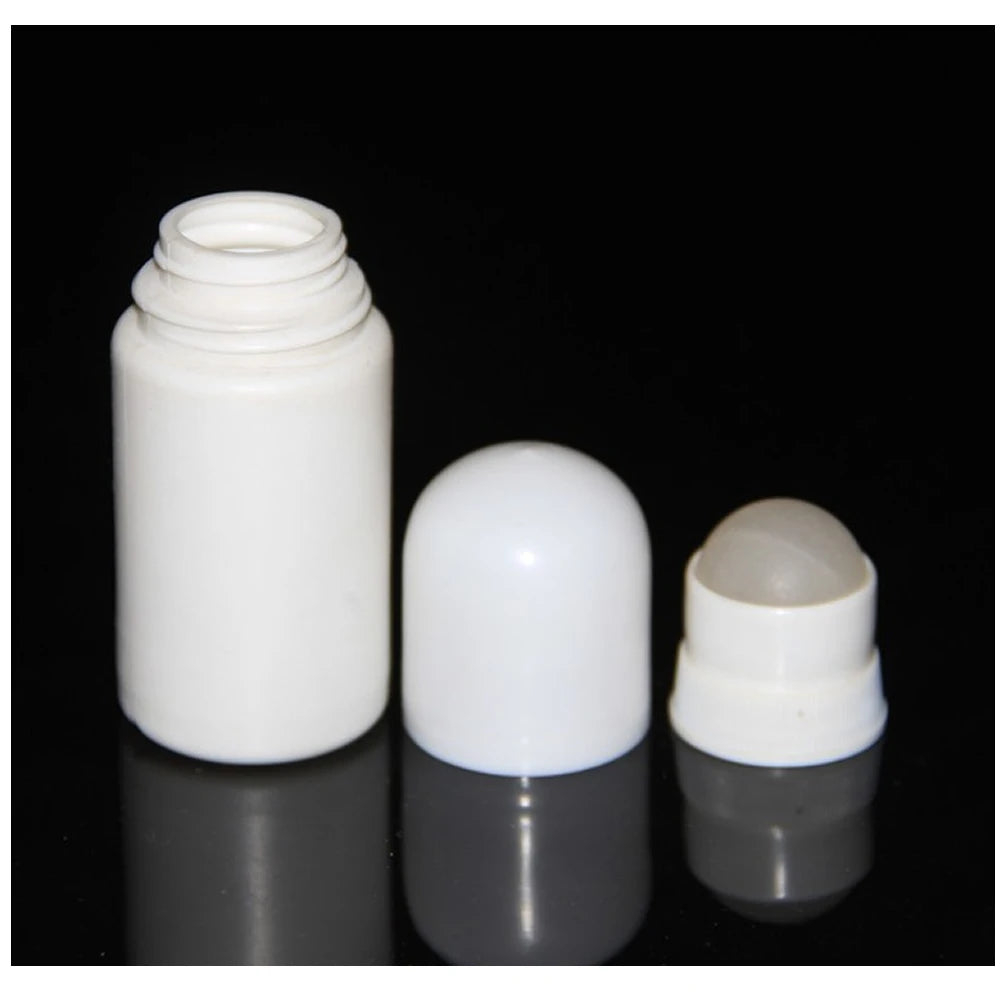 Plastic 50ml Refillable Roller Bottle