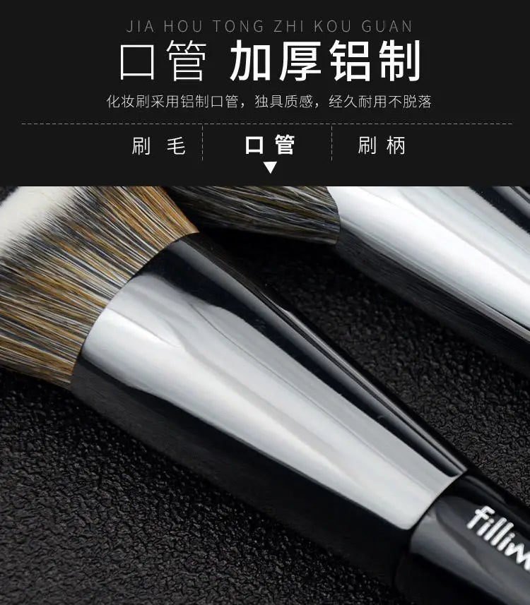 Angled Foundation Makeup Brush