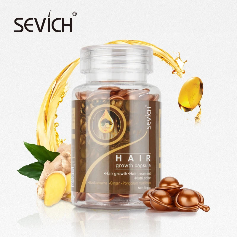 SEVICH Ginger Hair Growth Capsule Set