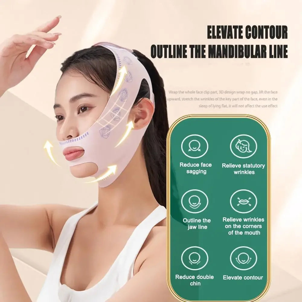 Chin & Cheek Slimming V Shaper Bandage