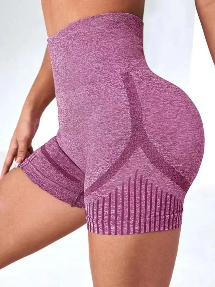 Women's High Waist Yoga Shorts