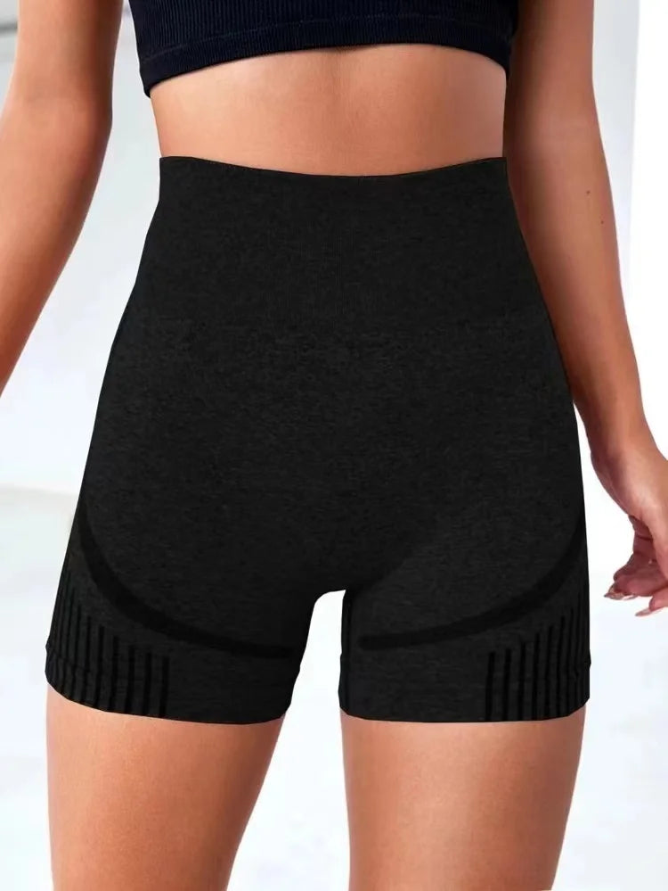 Women's High Waist Yoga Shorts