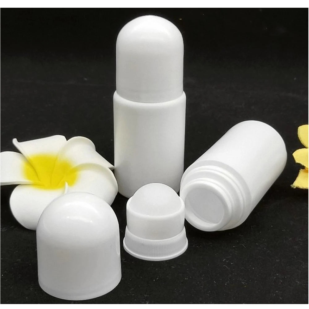 Plastic 50ml Refillable Roller Bottle