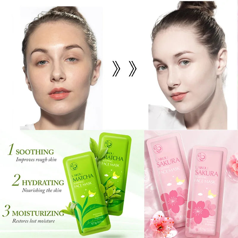 LAIKOU Sakura Seaweed Face Mask Skincare