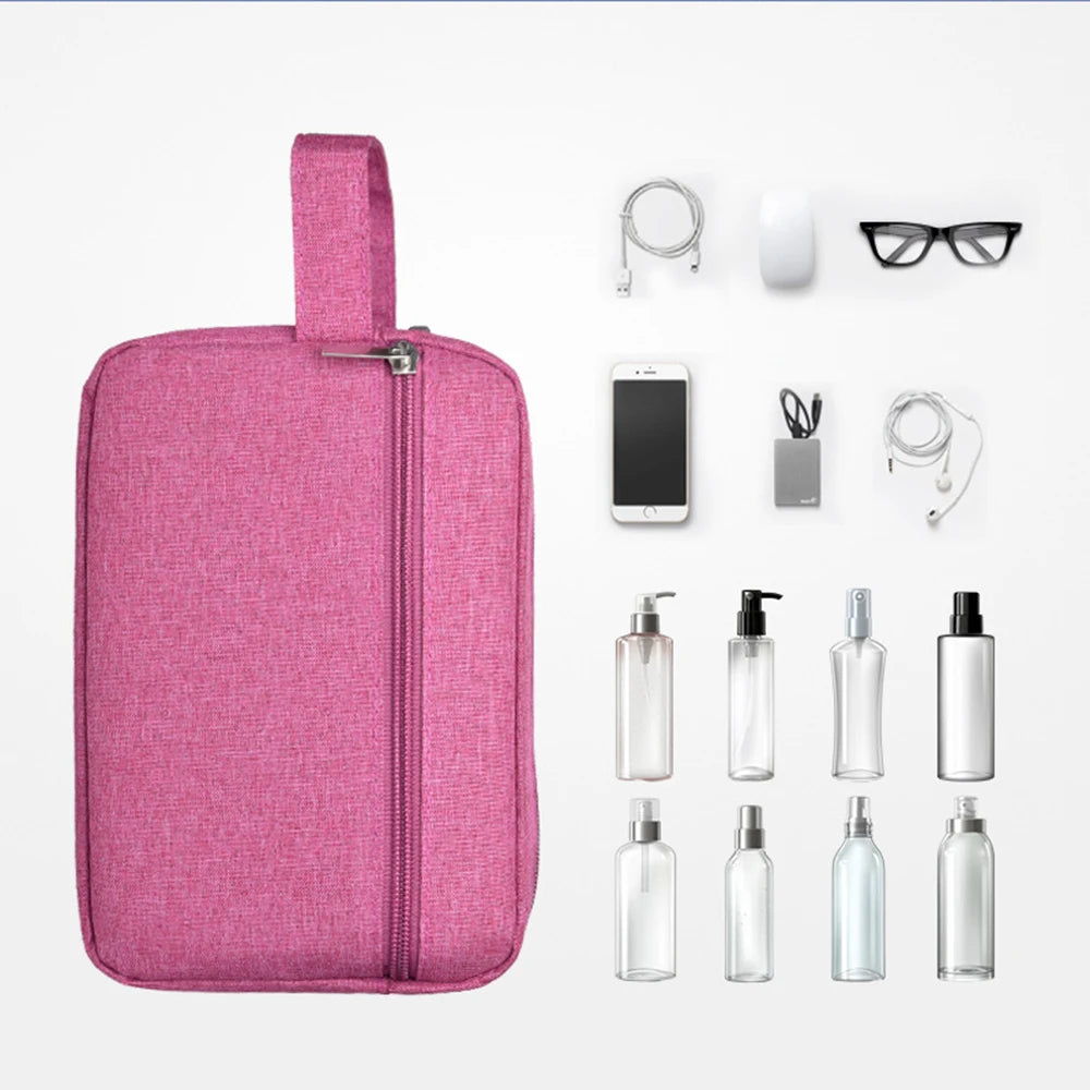 Large Capacity Travel Toiletries & Cosmetics Bag